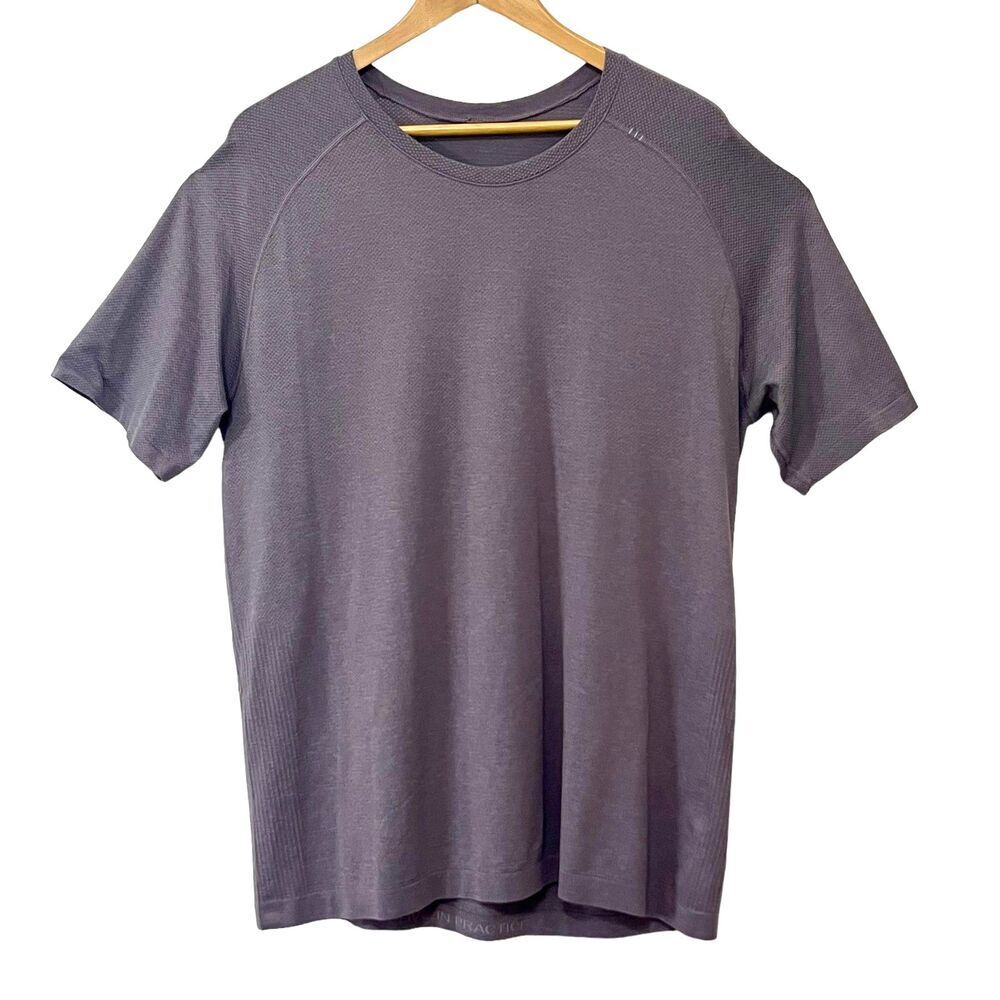 Lululemon Short Sleeve Metal Vent Tech *Purple Graphite